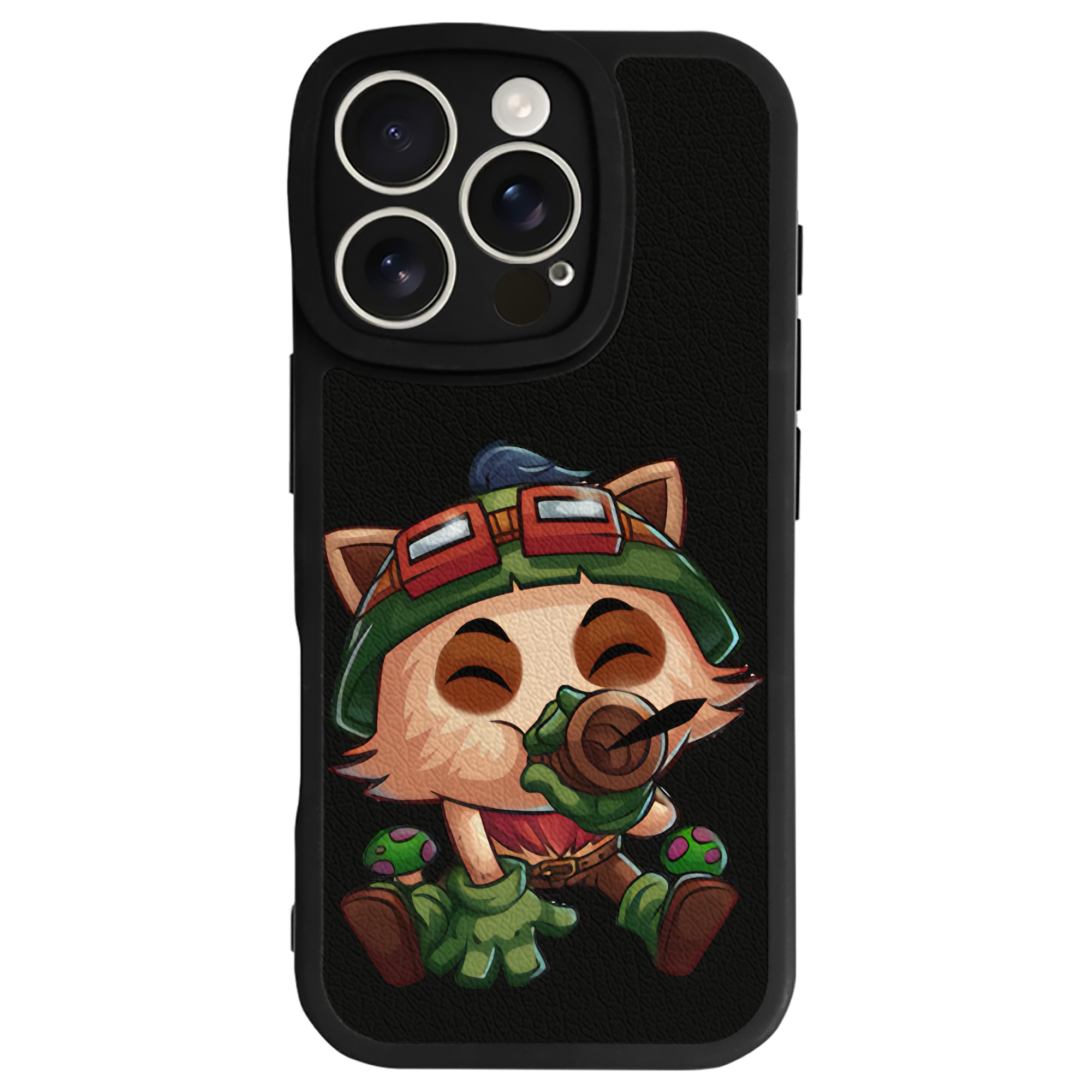 リーグ・オブ・レジェンド League of Legends LOL 【iPhone 16シリーズ対応】シリコンスマホケース（レザー調） 材質：シリコン